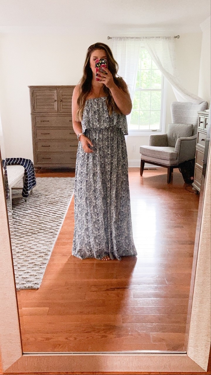 blue maxi